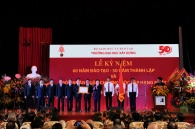 The NRU MGSU delegation attended the celebrations of 50-year anniversary of the Hanoi National Construction University.