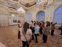 Стартовала образовательная поездка Детского совета в Санкт-Петербург 